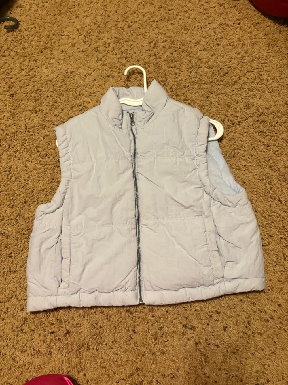 Thread & Supply Light Blue Hooded Jacket